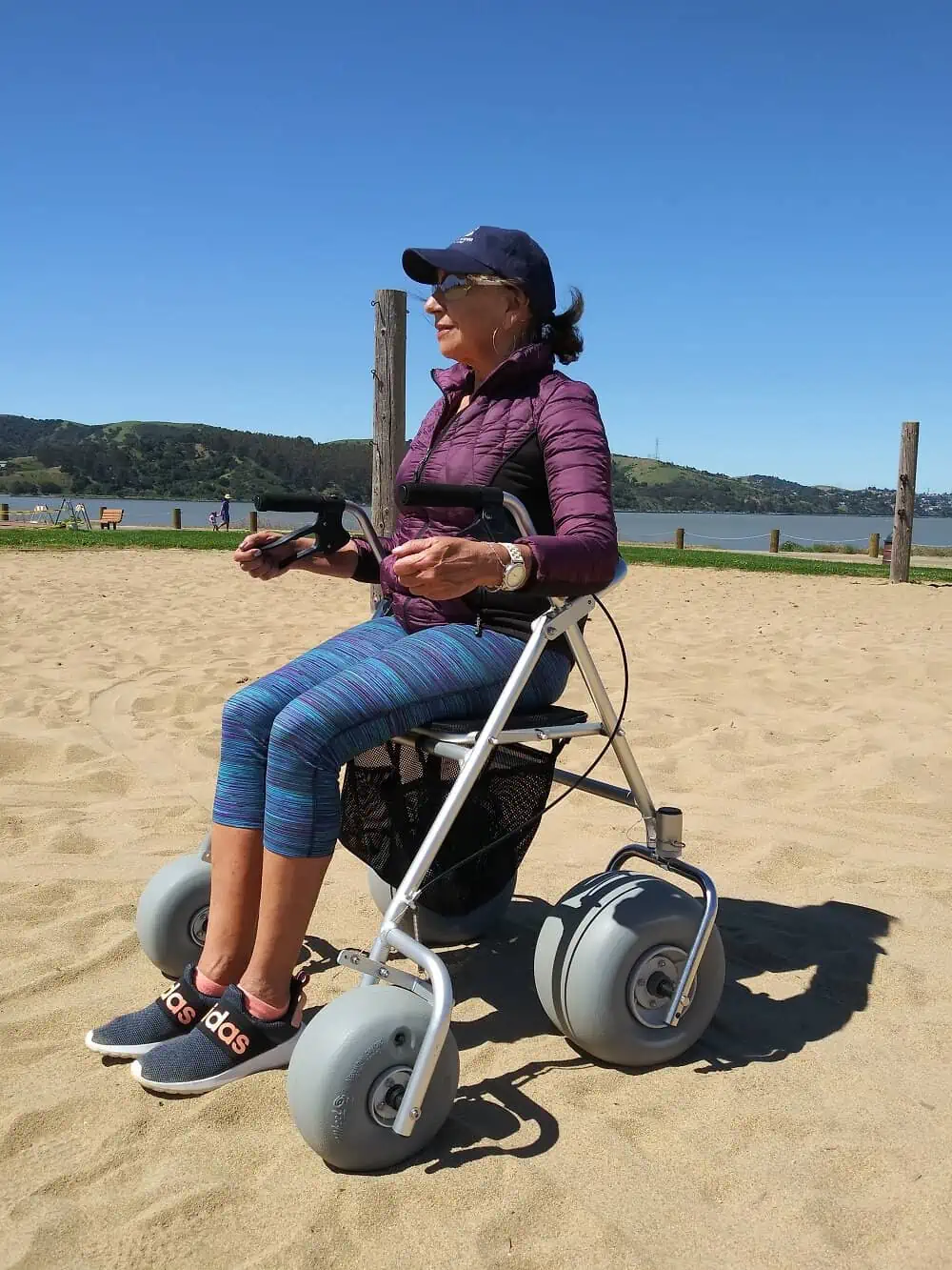 Beach Walker - Wheeleez™ All-Terrain/ Beach Rollator